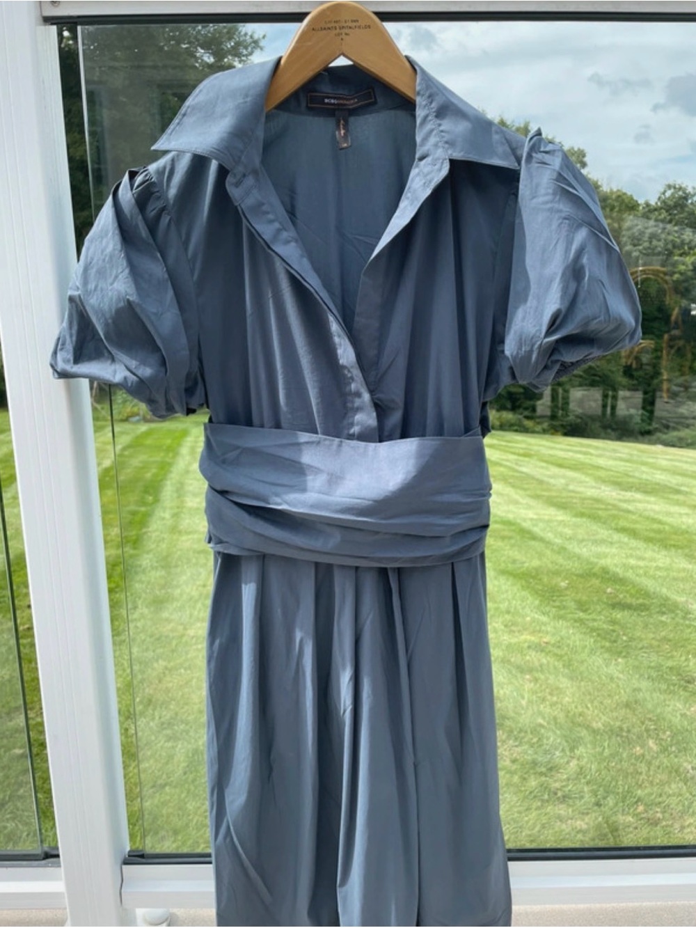 BCBG grey dress